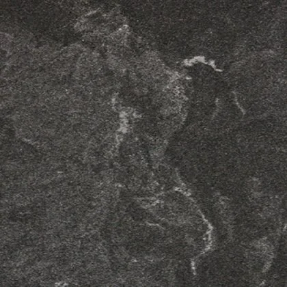 Close view of polished Jet Mist memorial granite