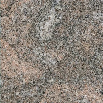 Close view of polished Paradisio memorial granite