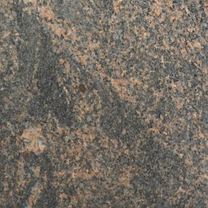 Close view of polished India Dakota memorial granite