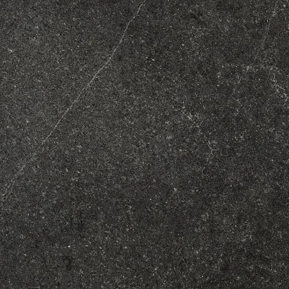 Close view of polished Mesabi Black memorial granite