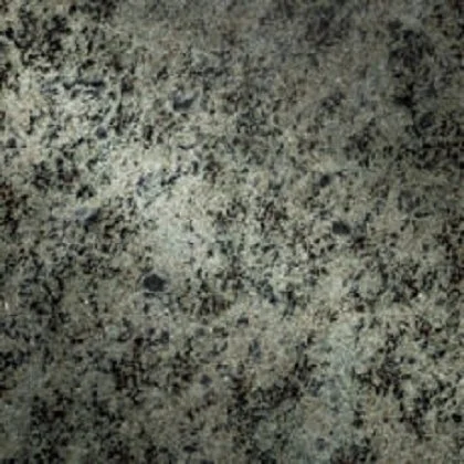 Close view of polished Royal Emerald memorial granite